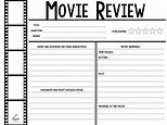 Movie Review Template – serat