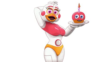 Imagen Ucn Funtime Chica Pose 4png Wiki Freddy Fazbears Pizza