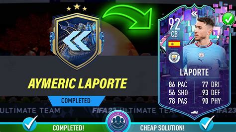 Flashback Aymeric Laporte Sbc Completed Cheap Solution Tips Fifa Youtube
