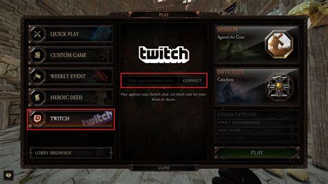 Warhammer Vermintide 2 Twitch Mode Settings And Vote Effects