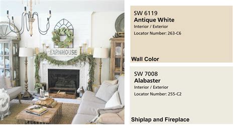 Sherwin Williams Antique White 6119 Color Inspiration