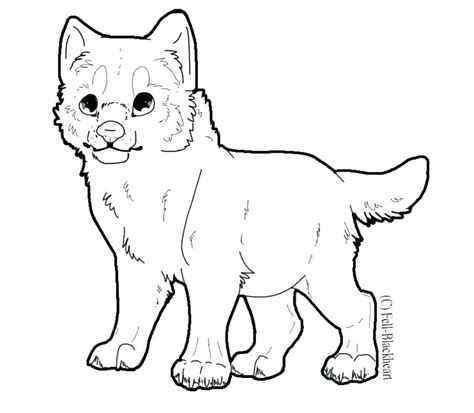 Wolf Pup Coloring Pages At Free Printable Colorings