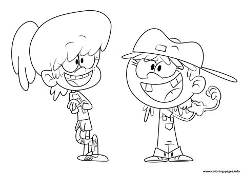 The Loud House Coloring Pages To Download And Print For Free Sketch