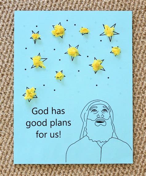 Abraham Stars Craft Free Template And Instructions Gods Covenant