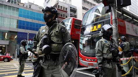 Hong Kong Police Say Suspect Fired Shot In Protest Related Arrest Hong Kong Protests News Al