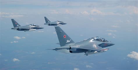 Hd Wallpaper Yak 130 Air Force Russia Combat Training Plane Attack Sky
