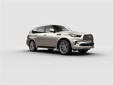 New Champagne Quartz 2021 Infiniti Qx80 Sensory Awd Jn8az2be4m9273897