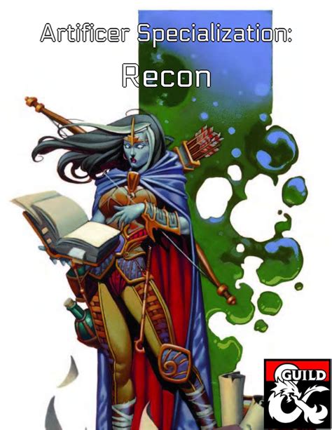 Artificer Archetype Recon Dungeon Masters Guild