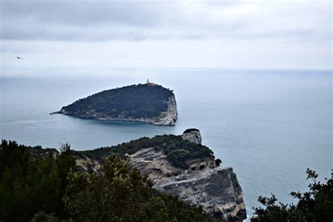 Palmaria Eiland Voor Kust Van Portovenere En Cinque Terre
