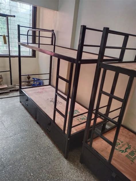Double Mild Steel Hostel Bunk Bed With Storage Suitable For Adults At Rs 8000 In Pune