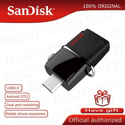 Sandisk Ultra Dual Usb Drive M30 16gb Original 16 Gb Otg