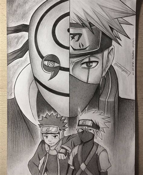 Dibujos De Naruto A Lapiz