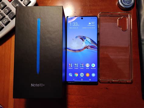 Samsung Galaxy Note 10 Plus Unlocked Blue 256gb 12gb Sm N975u1