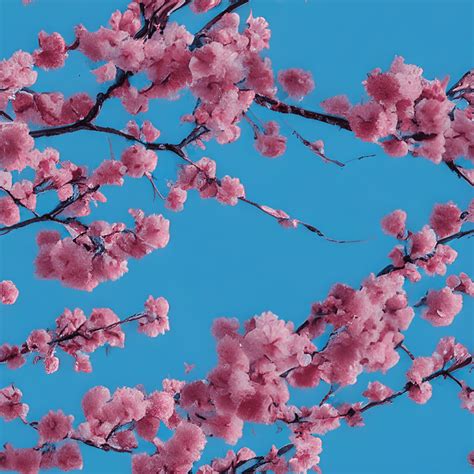 Cherry Blossoms Illustration · Creative Fabrica