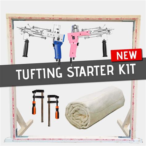 Tufting Starter Kit Tufting Gun Primary Tufting Cloth And Tuft Frame