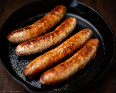 How To Cook The Perfect Sausage • Lous Kitchen Corner
