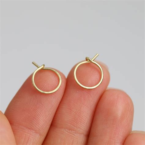 Thin Hoop Earrings Small Hoop Earrings Huggie Hoop Earrings Etsy In