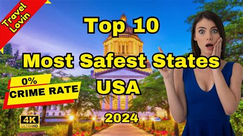 Top 10 Safest States To Live In The US 2024 Travel Lovin YouTube