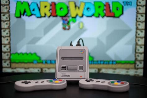 The Snes Classic Looks So Much Cooler In Europe Cnet
