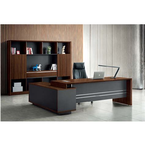 China New Design Luxury Office Desk L Shaped Executive