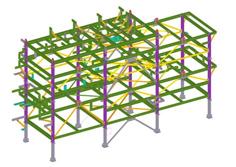 Schools And University Tekla Steel Detailing Rs 600 Ton Triple D Id