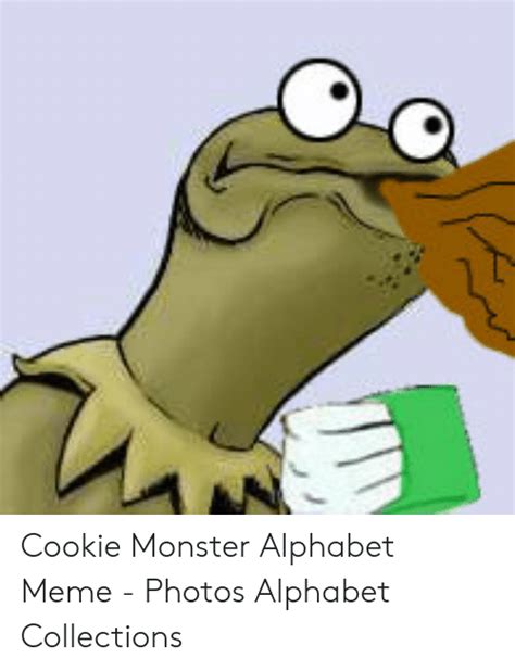 Cookie Monster Alphabet Know Your Meme
