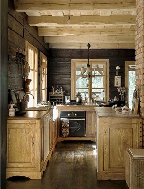 Rustic Country Cottage Kitchen Levlykkelig Glutenfri