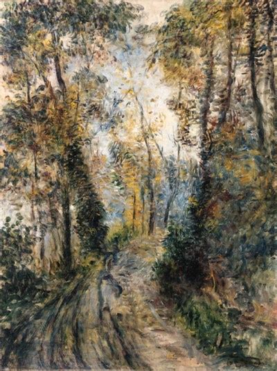 Pierre Auguste Renoir 1841 1919 Le Chemin Dans La Forêt Christies