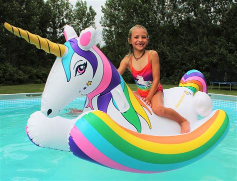 Swimline Inflatable Unicorn Rocker