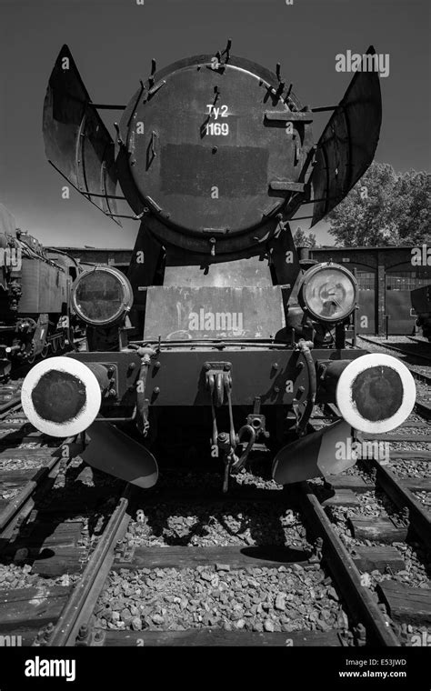 Old Steam Engine Locomotive Stock Photo Alamy