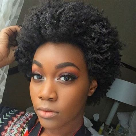 75 Most Inspiring Natural Hairstyles For Short Hair In 2017