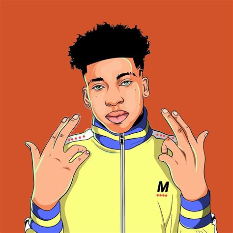 Nle Choppa Drawing Draw Rappers As Cartoons Gunna Lil Mosey Nle