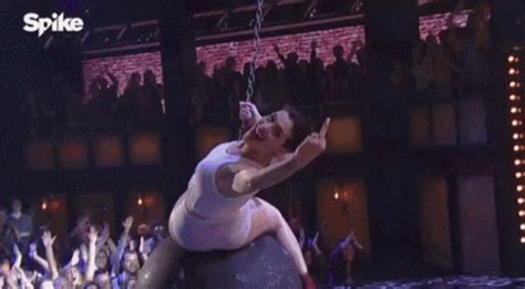Anne Hathaway Came In Like A Wrecking Ball GIF Anne Hathaway Came In Like A Wrecking Ball