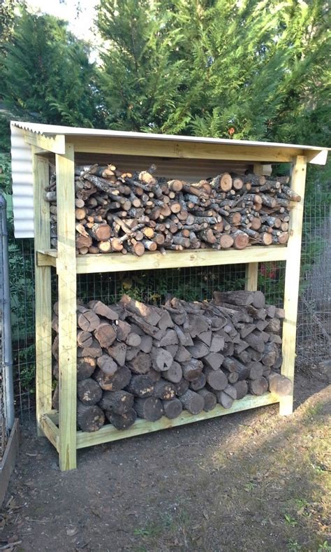 Having A Dedicated Area To Keep Your Firewood Dry And At The Ready Is
