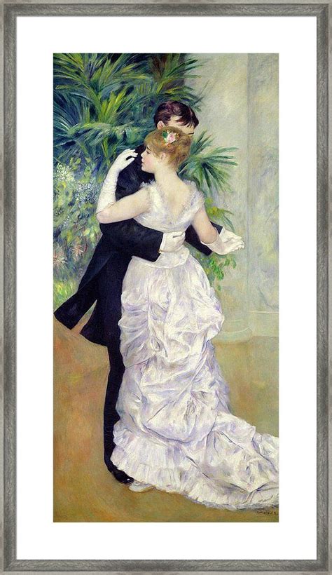 Dance In The City Framed Print By Pierre Auguste Renoir Pierre