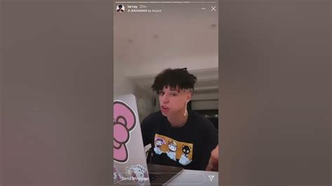 Larrays Instagram Story Larray Explaining Why He Did Not Upload His