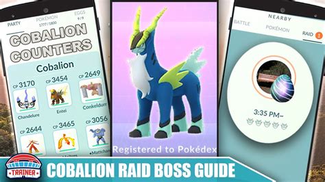 Top Shiny Cobalion Counters 100 Ivs Best Moves Raid Guide