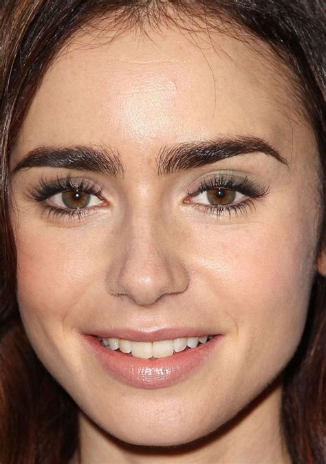 Close Up Of Lily Collins At The 2016 Rules Do Not Apply Luncheon Lily Collins Hair Lily