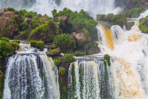 The Graet Iguzu Falls Stock Photo Image Of Brasil Attraction 57216334