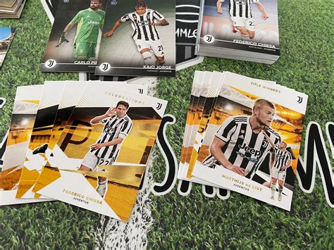 50x Topps Juventus Turin Team Set 21 22 Complete Set Inserts Rookie