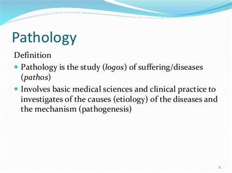 Basic Pathology Introduction To Cells And Tissue Damage