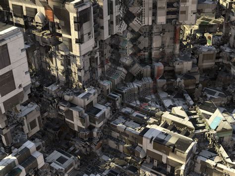 The Architect Of These Monstrous Alien Cities Is An Algorithm Wired