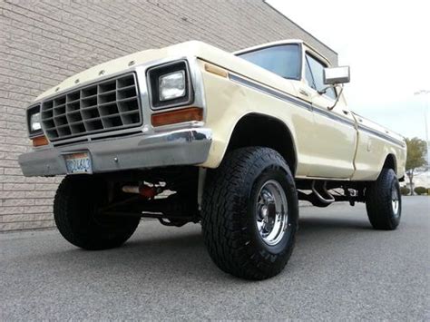 Purchase Used 1979 Ford F150 4x4 351 V8 Rust Free Automatic 4wd 79 F