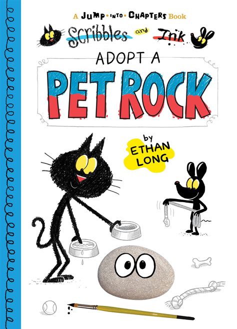 Scribbles And Ink Adopt A Pet Rock Blue Apple Books