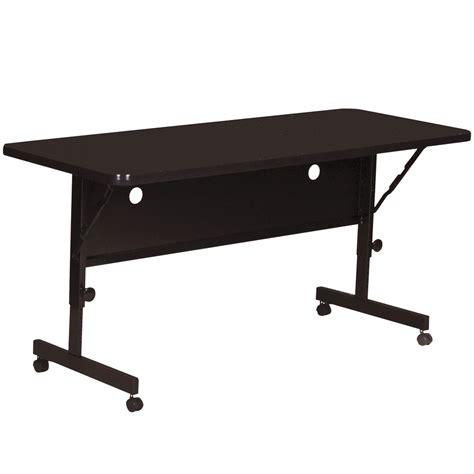 Correll Deluxe Flip Top Table 24 X 60 High Pressure Adjustable