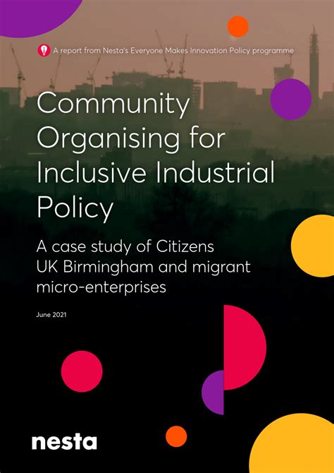 Pdf Community Organising For Inclusive Industrial Policy A Case
