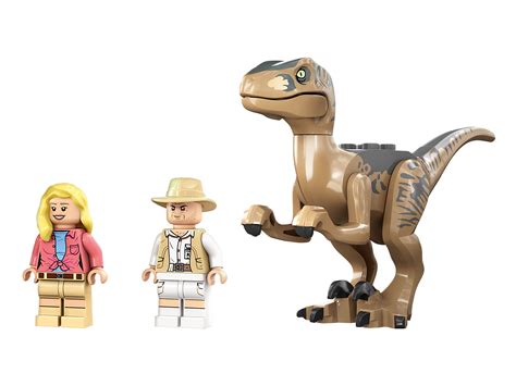 Jurassic World Raptor Escape Lego Set