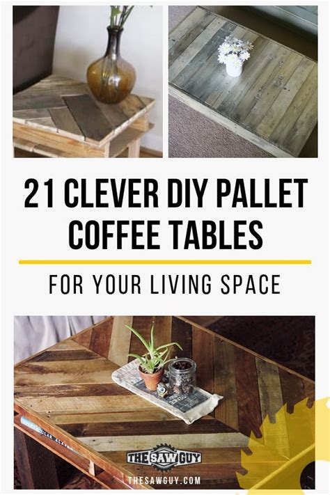 A single serve coffee maker it is. 21 Clever Pallet Coffee Tables For Your Living Space - The ...