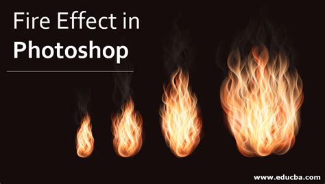 Fire Effect In Photoshop Creating Realistic Fire Text Effects In