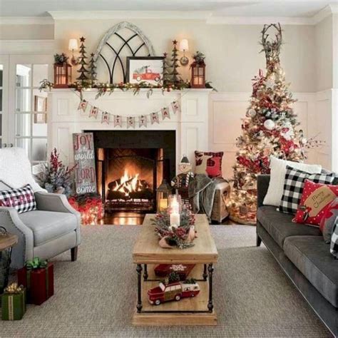 30 Cozy Christmas Living Room Decor Ideas That You Need To See